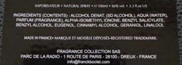 Провокационный аромат, который вызывает зависимость - Franck Boclet Cocaine