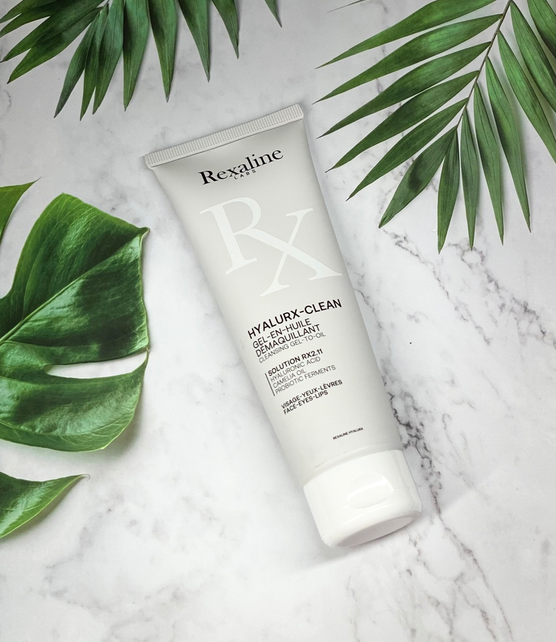 REXALINE Очищающее гель-масло для лица Hyalurx-Clean Gel-En-Huile Demaquillant