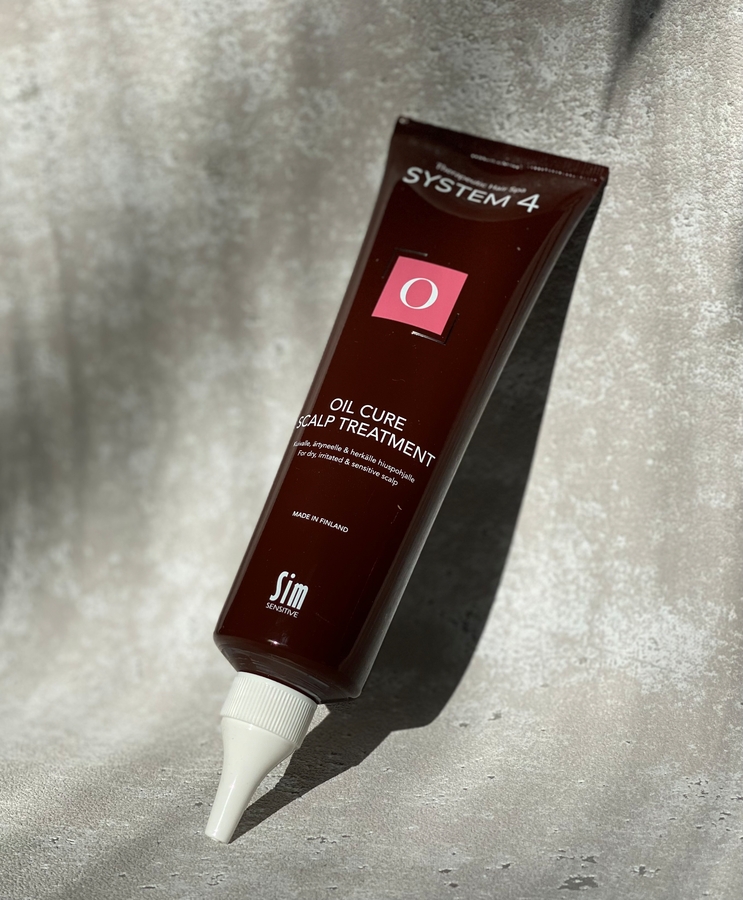 System 4 Терапевтическая маска-пилинг Oil Cure Scalp Treatment 0