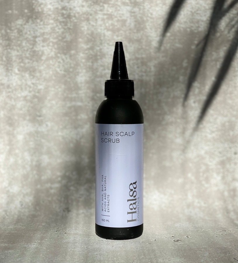 Halsa cosmetics Сыворотка–скраб для кожи головы Hair Scalp Scrub with AHA, BHA, PHA acids