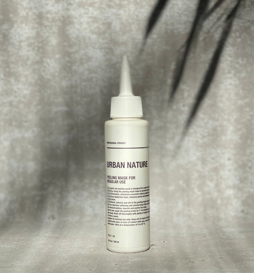 Urban Nature Маска-пилинг для кожи головы Peeling Mask For Regular Use
