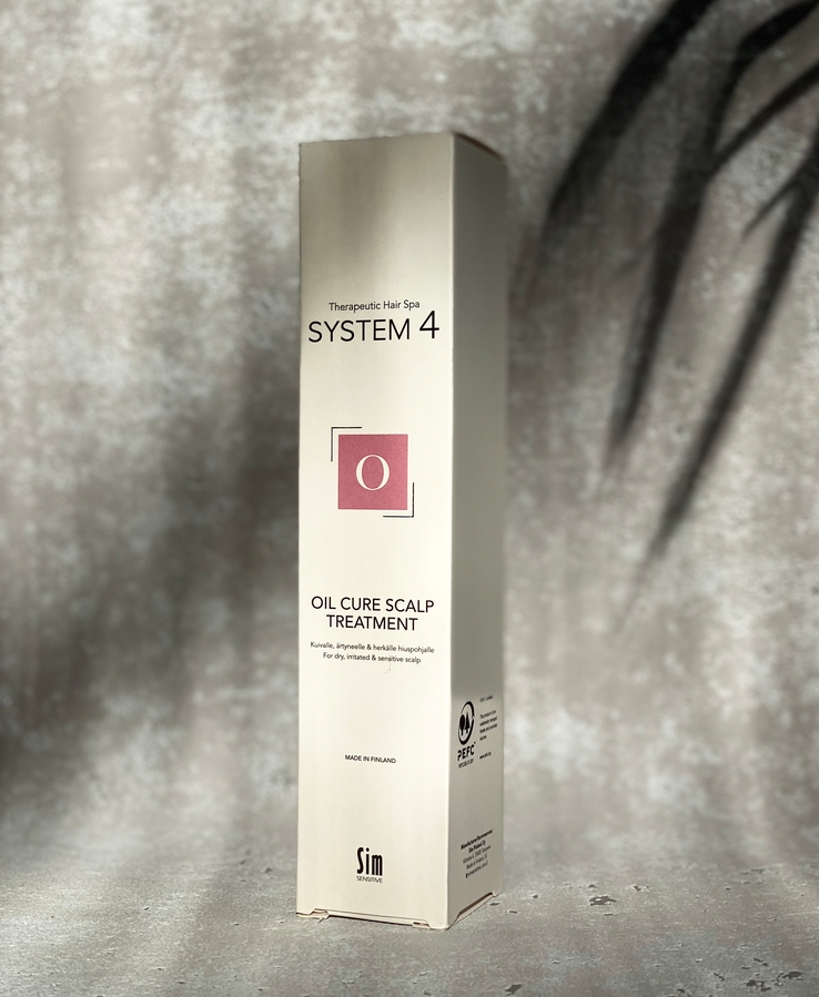 System 4 Терапевтическая маска-пилинг Oil Cure Scalp Treatment 0