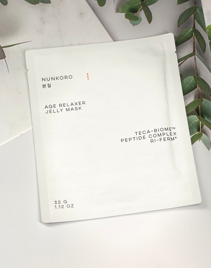 NUNKORO Успокаивающая лифтинг-маска для лица с охлаждающим эффектом Age Relaxer Jelly Mask