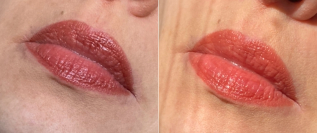 Arive Makeup Увлажняющая помада Balm Lipstick в трех оттенке 08 — Black Tea. Свотчи