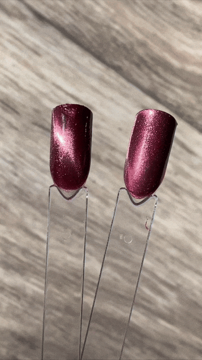 Nabyo Лак для ногтей Nail Polish в оттенке 1106 Цена любви свотчи с магнитом