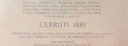 Парфюмерная классика и та самая "тихая роскошь" из 90-х - Cerruti 1881 pour Femme