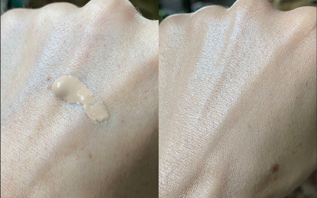Свотчи Influence Beauty Тональная основа с SPF 25 Solaris Foundation в оттенке 03