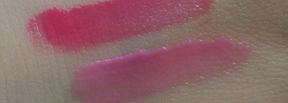 Розовые блески для губ от Maybelline из серии Shine