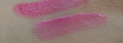 Розовые блески для губ от Maybelline из серии Shine