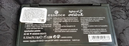 Палитра теней Essence Lights of Orient в оттенке 01 We Love Arabian Nights