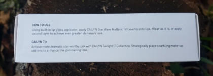 Жидкая помада Cailyn Star Wave Mattalic Tint в оттенке 08 Cassiopeia