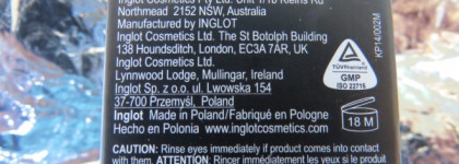 Пигмент Inglot AMC Pure Pigment Eye Shadow в оттенке 35