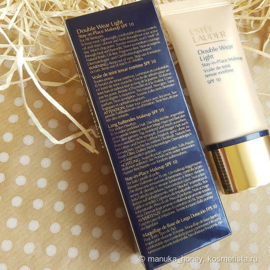 Тональный крем Estee Lauder Double Wear Light Stay-in-Place Makeup SPF 10 в оттенке Intensity 3.0
