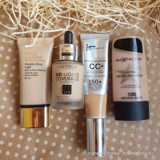 Тональный крем Estee Lauder Double Wear Light Stay-in-Place Makeup SPF 10 в оттенке Intensity 3.0