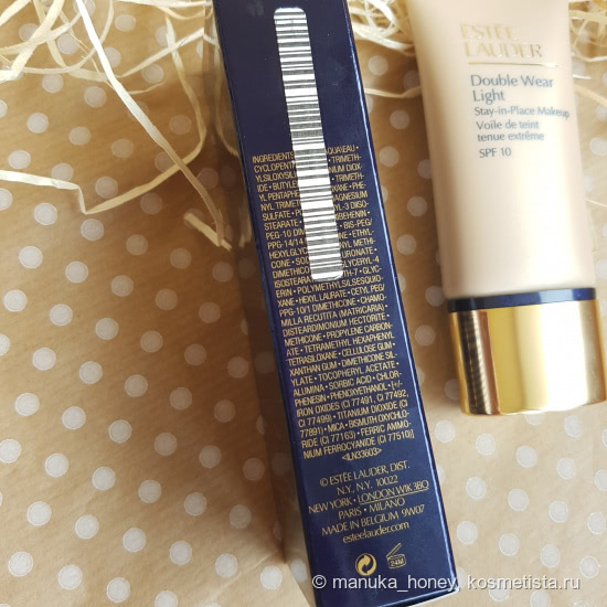 Тональный крем Estee Lauder Double Wear Light Stay-in-Place Makeup SPF 10 в оттенке Intensity 3.0