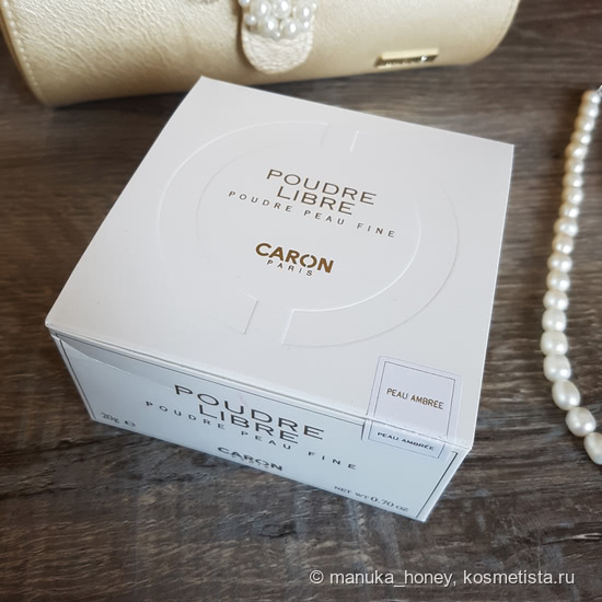 Рассыпчатая пудра для лица Caron Classic Loose Powder в оттенке Peau Ambree