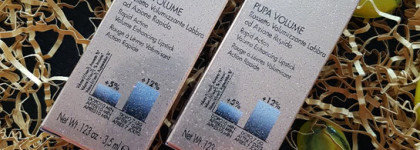 Помады Pupa Volume Light Up The Night в оттенках 501 Party Violet и 502 Burgundy Show