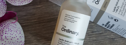 Легкий пилинг с молочной кислотой The Ordinary Lactic Acid 10% + HA 2% A High-Strength Lactic Acid Superficial Peeling Formulation