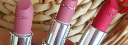 Матовые помады Pupa I’m Matt Lipstick в оттенках 030, 031, 072