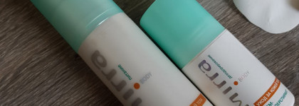 Средства по уходу за телом от Mirra: крем для ног и крем-антиперспирант