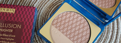 Часть осенней коллекции Pupa Retro Illusion: хайлайтер, тушь и палетка помад