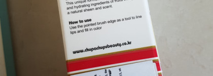 Косметика Chupa Chups: тинт для губ Lip Locker в оттенке 04 Raspberry и жидкие тени для век Bling Bling Eyes в оттенке Pink Signal