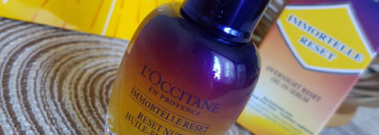 Ночной эликсир «Мгновенная перезагрузка кожи» L’occitane Overnight Oil-in-Serum