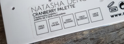 Палитра теней Natasha Denona Cranberry Palette