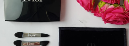 Часть весенней коллекции Dior Glow Vibes Spring 2020: тени 5 Couleurs Eyeshadow Palette 167 Pink Vibration и масло для губ Lip Glow Oil 006 Berry