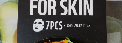 Набор тканевых масок Superfood Salad For Skin Facial Sheet Mask Set для сухой кожи