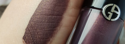 Giorgio Armani Eye Tint Silk в оттенке 38 Night Viper и Rouge D’Armani в оттенке 512 Pastel Glow