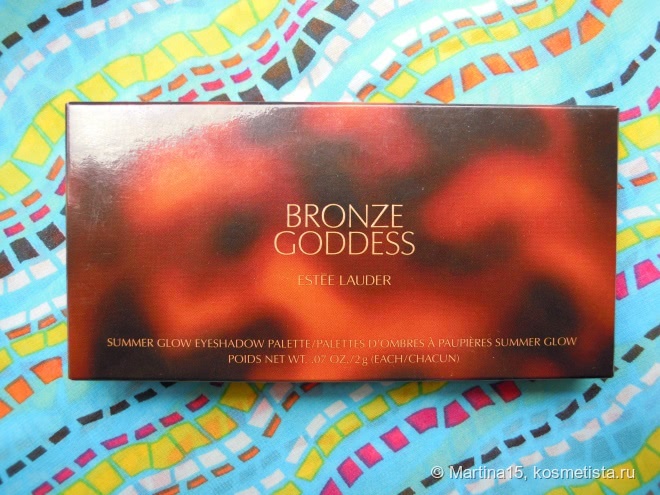 Летняя палетка теней для век Bronze Goddess от Estee Lauder
