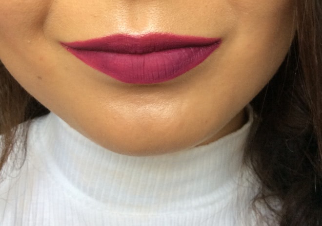 Жидкая матовая помада Sleek Matte Me в оттенке Fandango Purple