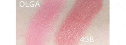 Помада Rouge Coco в оттеках #422 Olga, #458 Marlene