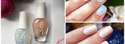 Снежная королева и "теплый" мальчик Кай с топами Nail Look Miracle Top