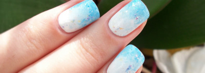 Снежная королева и "теплый" мальчик Кай с топами Nail Look Miracle Top