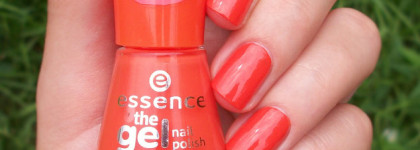 Лаки для ногтей Essence the gel nail polish в оттенках №44 On air! и №96 Orange to go