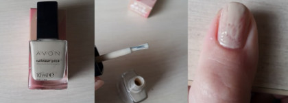 Nudes: Avon Nailwear pro+ Tender & Avon Gel finish Nude Shimmer