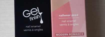 Nudes: Avon Nailwear pro+ Tender & Avon Gel finish Nude Shimmer