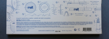 Blueprint palette от Melt Cosmetics