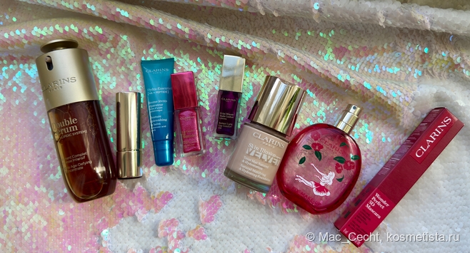 Макияж одним брендом: Clarins