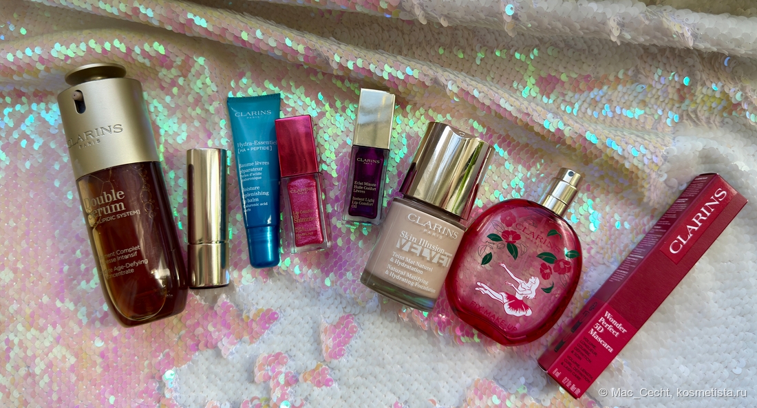 Макияж одним брендом: Clarins