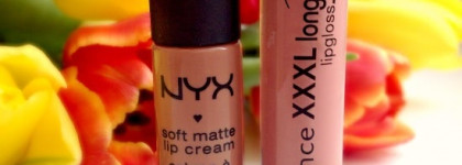 Блеск для губ Essence Xxxl longlasting lipgloss matt effect. Сравнение со знаменитой кремовой помадой Nyx Soft Matte Lip Cream