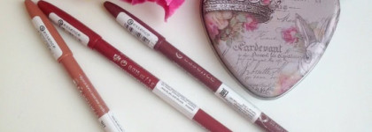 Обзор популярных карандашей для губ от Essence из нового выпуска. Оттенки 05 Soft Berry, 08 Red Blush и 11 In The Nude