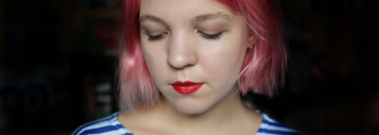 Rimmel Apocalips Big Bang, Rimmel 111 Kiss of Life, L'Oreal J Lo's Pure Red, Pupa Charming Burgundy