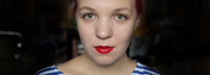 Rimmel Apocalips Big Bang, Rimmel 111 Kiss of Life, L'Oreal J Lo's Pure Red, Pupa Charming Burgundy