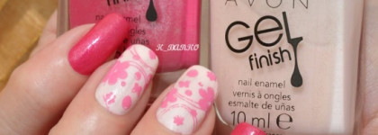 В розовом шиммере или мое мнение о лаках Avon