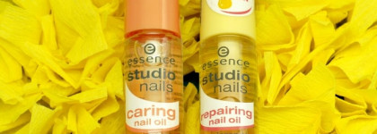 Обратный эффект с маслами для кутикулы Essence – Studio nails Caring nail oil и Repairing nail oil 