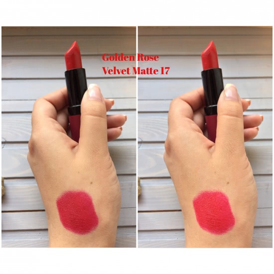 Долгожданное знакомство с Golden Rose Velvet Matte № 12, 17, 27 и 28