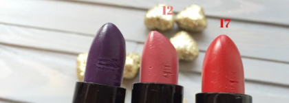 Долгожданное знакомство с Golden Rose Velvet Matte № 12, 17, 27 и 28